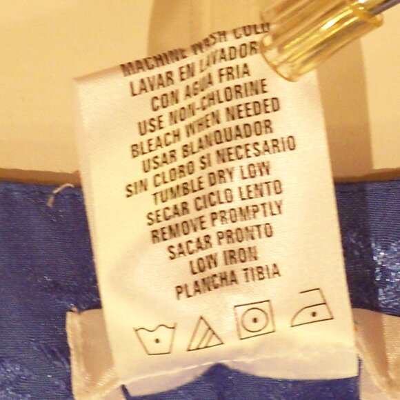 Simple Basic, Blue House Poncho Dress - Picture 6 of 6